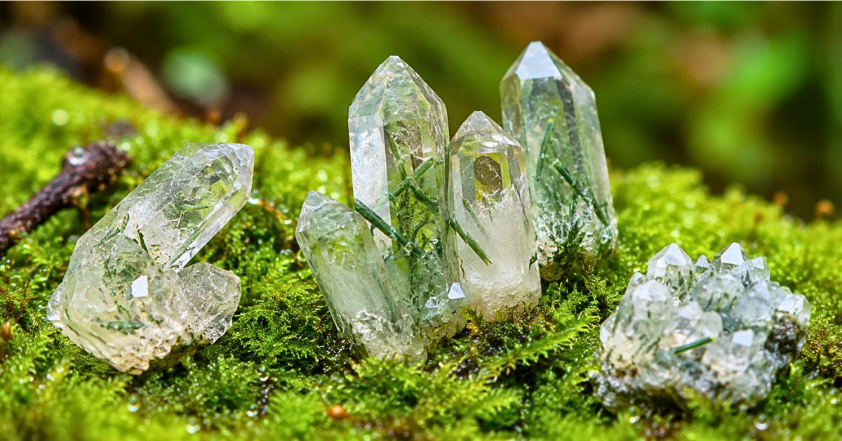 Křemen s aktinolitem – fyzikální a energetické vlastnosti
