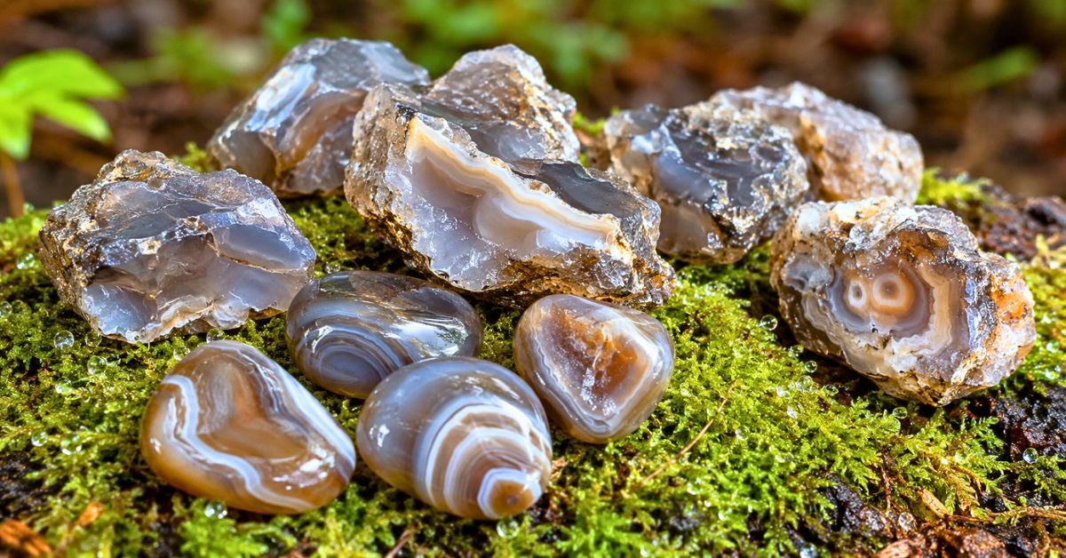 Kouřový achát – fyzikální a energetické vlastnosti