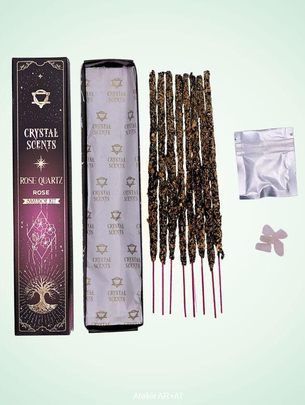Vonné tyčinky s růženínem - vůně růže