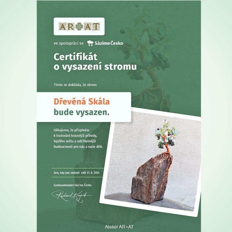 Dřevěná Skála - Strom Života vytrvalosti