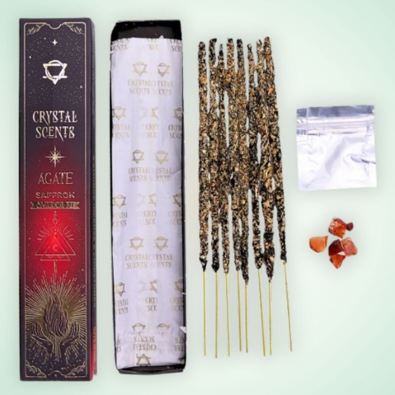 Vonné tyčinky s červeným achátem z Magického lesa