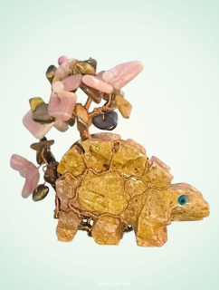 Něžný Stegosaur – osobní pečující talisman